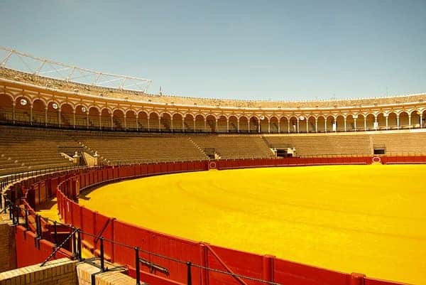 L'arena delle Corride a Siviglia