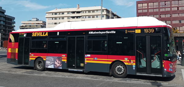 autobus urbano di Siviglia - Tussam
